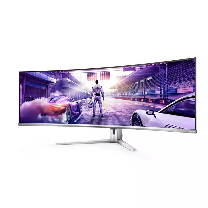 Philips 49M2C8900L/00 Monitor Gaming 48.8" QD-, QD-OLED, Resolución 5120x1440, 144Hz, HDMI Philips 49M2C8900L/00 Monitor Gaming 48.8" QD-, QD-OLED, Resolución 5120x1440, 144Hz, HDMI