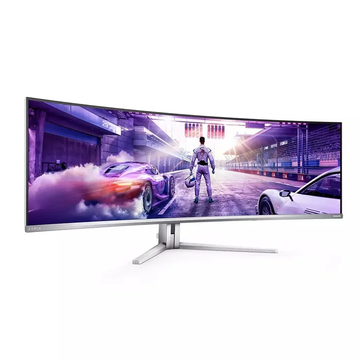 Philips 49M2C8900L/00 Monitor Gaming 48.8" QD-, QD-OLED, Resolución 5120x1440, 144Hz, HDMI Philips 49M2C8900L/00 Monitor Gaming 48.8" QD-, QD-OLED, Resolución 5120x1440, 144Hz, HDMI