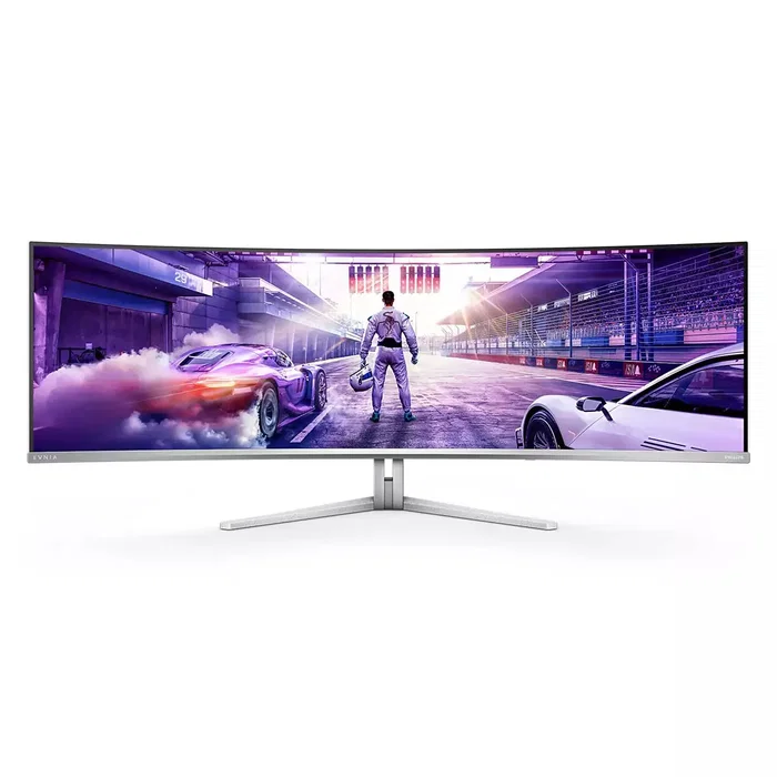 Philips 49M2C8900L/00 Monitor Gaming 48.8" QD-, QD-OLED, Resolución 5120x1440, 144Hz, HDMI Philips 49M2C8900L/00 Monitor Gaming 48.8" QD-, QD-OLED, Resolución 5120x1440, 144Hz, HDMI