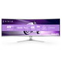 Philips Evnia 49M2C8900L Monitor Gaming QD-OLED 49 pulg 5120x1440 144Hz Blanco