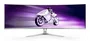 Philips Evnia 49M2C8900L Monitor Gaming QD-OLED 49 pulg 5120x1440 144Hz Blanco