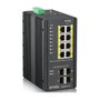 Zyxel RGS200-12P Switch Industrial Gestionado L2 con 8 Puertos PoE+ y 4 SFP