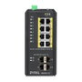 Zyxel RGS200-12P Switch Industrial Gestionado L2 con 8 Puertos PoE+ y 4 SFP