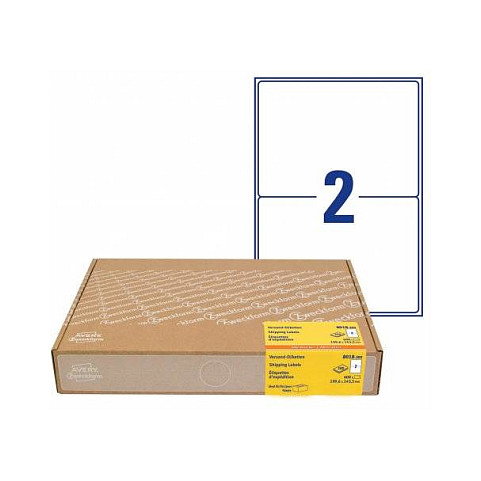 AVERY Zweckform Etiquetas de envío 8018-300 blanco 199,6 x 143,5 mm AVERY Zweckform Etiquetas de envío 8018-300 blanco 199,6 x 143,5 mm