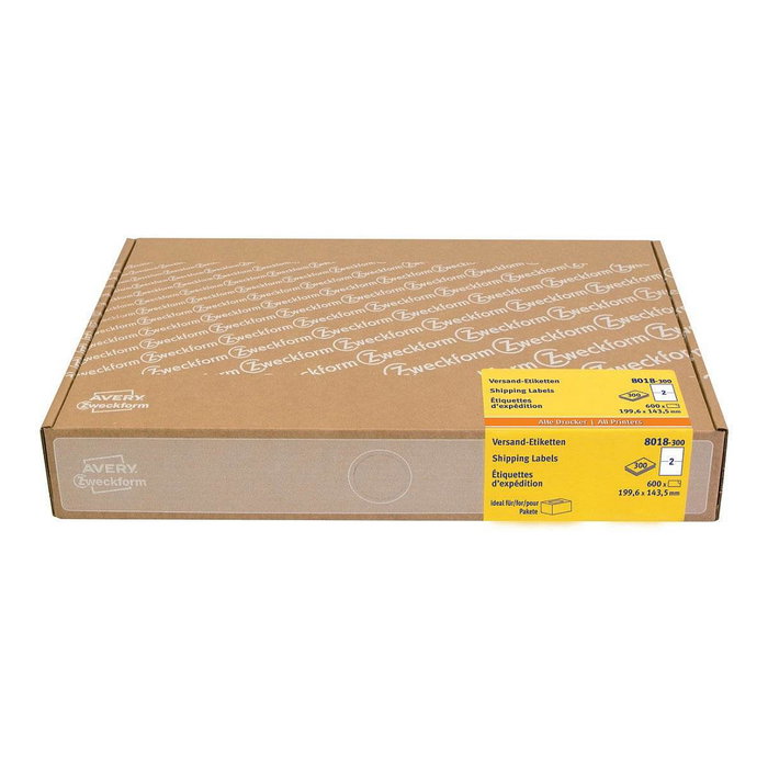 AVERY Zweckform Etiquetas de envío 8018-300 blanco 199,6 x 143,5 mm AVERY Zweckform Etiquetas de envío 8018-300 blanco 199,6 x 143,5 mm