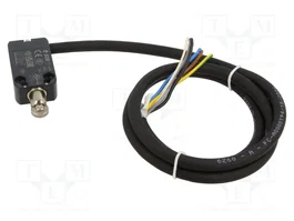 PIZZATO ELETTRICA Interruptor de fin de carrera con roldana metálica Ø12mm NO + NC