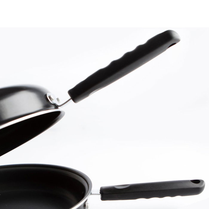 Quid Set de 4 Sartenes Gastro Fun de 26 cm Negro