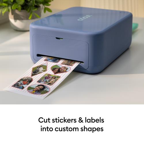 Cricut StickerPix Print + Cut Sampler con papel fotográfico y cartuchos de tinta