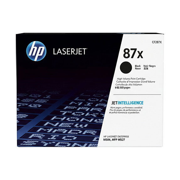 HP 87X CF287XC Cartucho de Tóner Negro de Alto Rendimiento