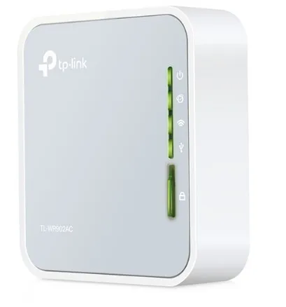 TP-Link TL-WR902AC Router de viaje AC750 compacto Blanco