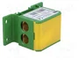 PAWBOL Bloque de distribución 160A 600V Amarillo-Verde