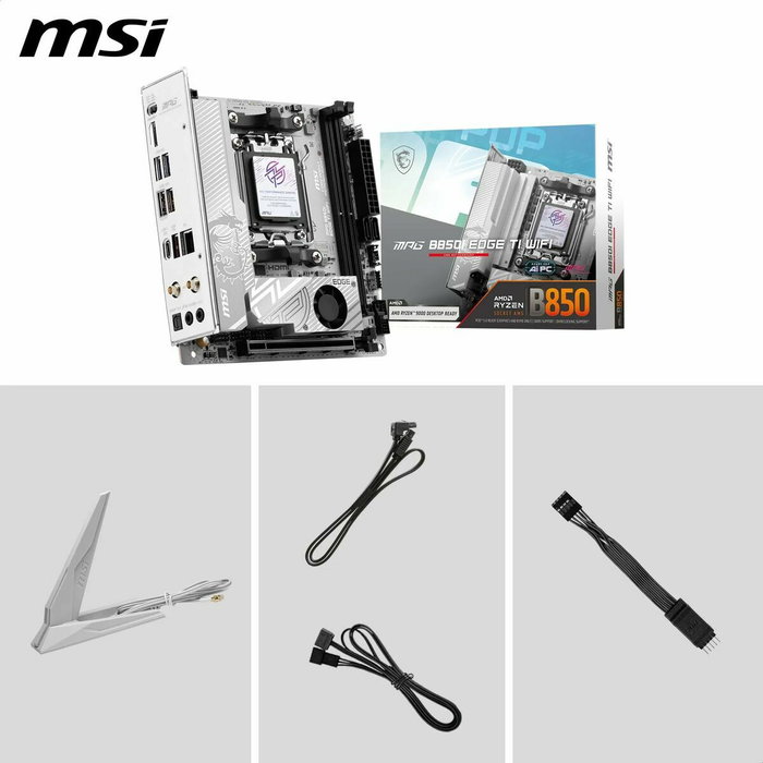 MSI MPG B850I EDGE TI WIFI Mini ITX DDR5 AM5
