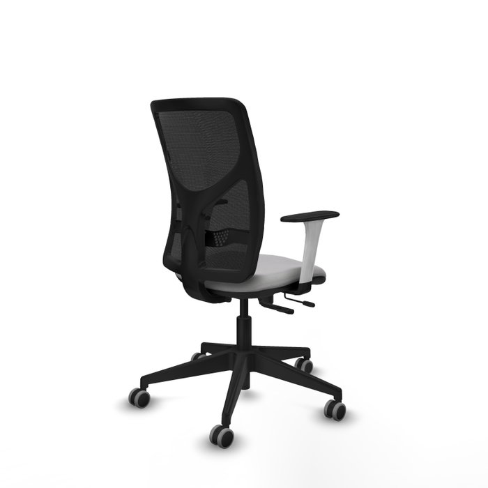 PIQUERAS Y CRESPO Silla de oficina Motilla con mecanismo Sincro/Traslack, Gris claro y Negro PIQUERAS Y CRESPO Silla de oficina Motilla con mecanismo Sincro/Traslack, Gris claro y Negro