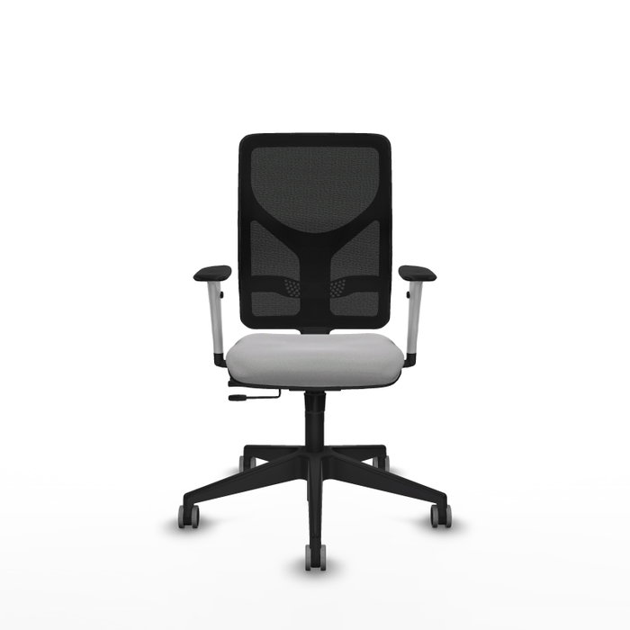 PIQUERAS Y CRESPO Silla de oficina Motilla con mecanismo Sincro/Traslack, Gris claro y Negro PIQUERAS Y CRESPO Silla de oficina Motilla con mecanismo Sincro/Traslack, Gris claro y Negro