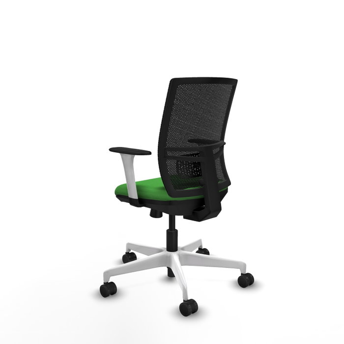 PIQUERAS Y CRESPO Silla de oficina Yunquera con mecanismo Sincro/Traslack, Verde y Negro PIQUERAS Y CRESPO Silla de oficina Yunquera con mecanismo Sincro/Traslack, Verde y Negro