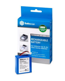 Safescan Batería Recargable para Detector Automático de Billetes - Modelo 155-S, 165-S y 185-S