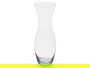 Giftdecor Jarrón Cristal Cuello Abierto Transparente 40 cm Alto x 14 cm Ancho x 14 cm Largo