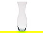 Giftdecor Jarrón Cristal Cuello Abierto Transparente 40 cm Alto x 14 cm Ancho x 14 cm Largo