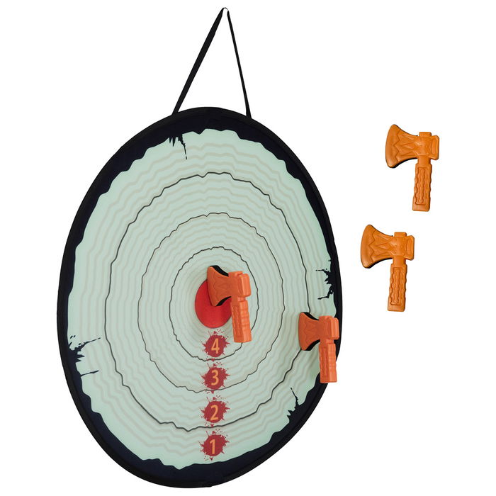 Mister Gadget Juego De Lanzamiento 4 Hachas Outdoor Plástico