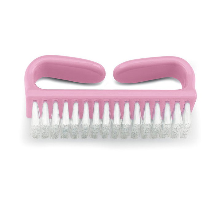 Tres Claveles Cepillo Uñas Colores Mango Poliestireno Cerdas Nylon D 3C