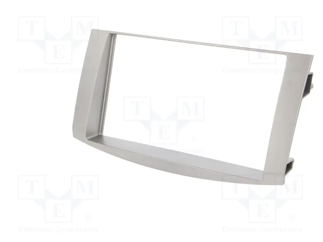 METRA Bastidor de montaje de radio 2 DIN para Toyota Avalon 2005-2010, plata