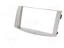 METRA Bastidor de montaje de radio 2 DIN para Toyota Avalon 2005-2010, plata