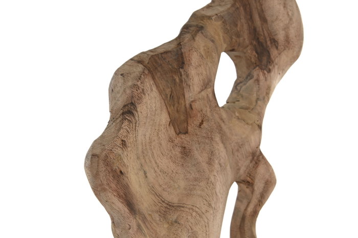 DKD Home Decor Decoración Mango Hierro Tronco Natural 26x8x56