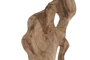 DKD Home Decor Decoración Mango Hierro Tronco Natural 26x8x56