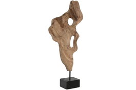 DKD Home Decor Decoración Mango Hierro Tronco Natural 26x8x56