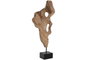 DKD Home Decor Decoración Mango Hierro Tronco Natural 26x8x56