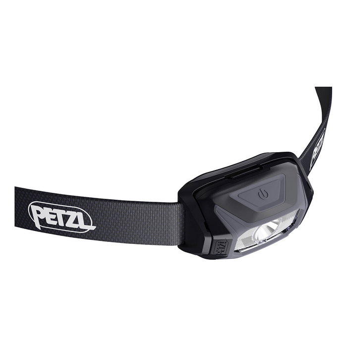 Petzl E060AB03 TIKKINA Linterna Frontal Compacta LED, 300 Lm, IPX4, 3 Niveles, Incluye 3 Pilas AAA, Color Rojo