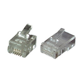 EFB Elektronik 37516.1-100 Conector Modular RJ11 Transparente