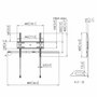 Vogel's PFW 4500 Soporte de Pared Fijo Bloqueable para Pantallas de 42-55 pulgadas