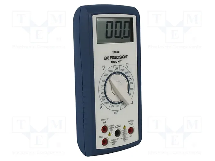 B&K PRECISION BK2703C Multímetro Digital con LCD B&K PRECISION BK2703C Multímetro Digital con LCD