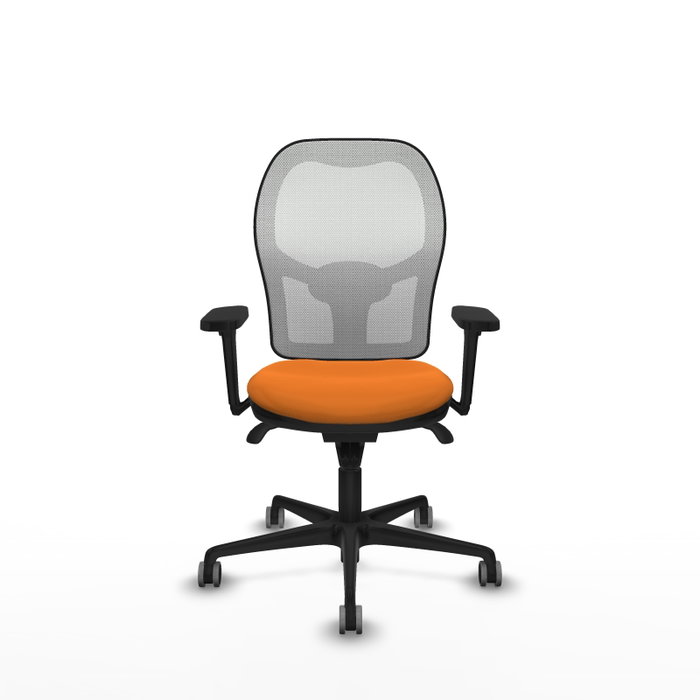 PIQUERAS Y CRESPO Silla de oficina Jorquera Naranja y Blanco PIQUERAS Y CRESPO Silla de oficina Jorquera Naranja y Blanco
