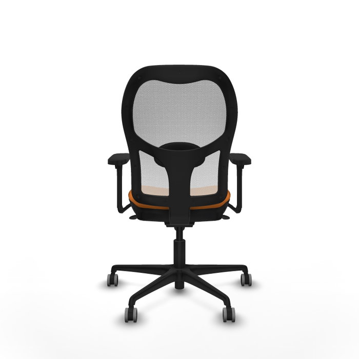 PIQUERAS Y CRESPO Silla de oficina Jorquera Naranja y Blanco PIQUERAS Y CRESPO Silla de oficina Jorquera Naranja y Blanco