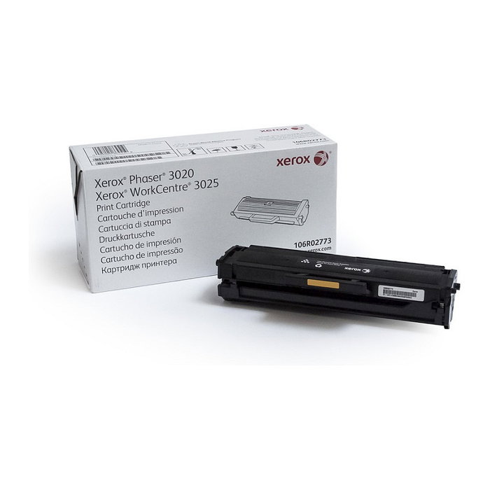 Xerox 106R02773 Tóner Negro Original 1500 Páginas Phaser 3020 WorkCentre 3025 Xerox 106R02773 Tóner Negro Original 1500 Páginas Phaser 3020 WorkCentre 3025