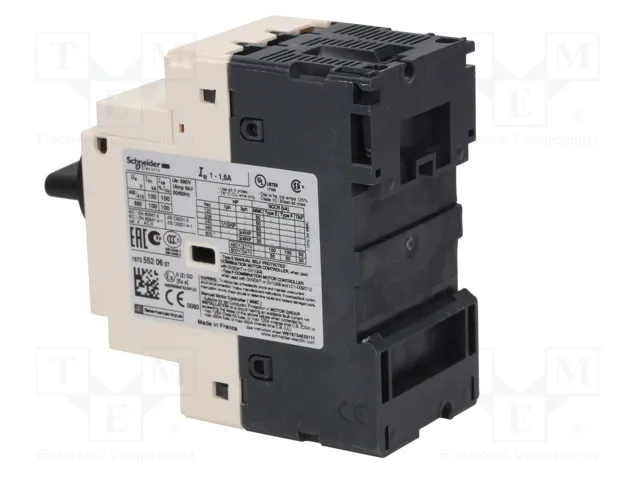 SCHNEIDER ELECTRIC GV2P06 Interruptor motorizado 0,37/0,55kW 230-690VAC