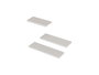 Hanah Home Estantería de Pared Leila - Blanco, Tablero de Partículas Recubierto de Melamina, 30x14x2cm, 40x14x2cm, 50x14x2cm