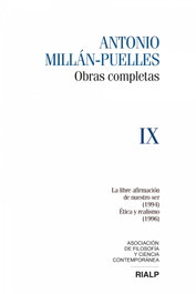 Millán-Puelles. IX. Obras completas, Antonio Millán-Puelles - RIALP