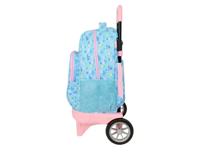 Safta Mochila con Ruedas Stitch Waves Disney Compact Evolution Extraíble