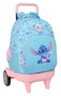 Safta Mochila con Ruedas Stitch Waves Disney Compact Evolution Extraíble