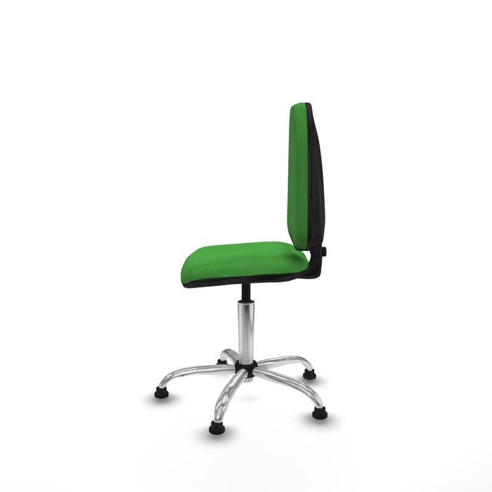 PIQUERAS Y CRESPO Silla de oficina Aýna Verde con Base Cromada