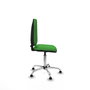 PIQUERAS Y CRESPO Silla de oficina Aýna Verde con Base Cromada