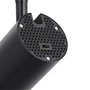 Foco de Carril Monofásico 30W COB CCT Negro Regulable 3000-6000K