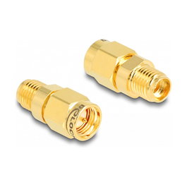 DeLOCK Adaptador SMA macho a SMA hembra C6801