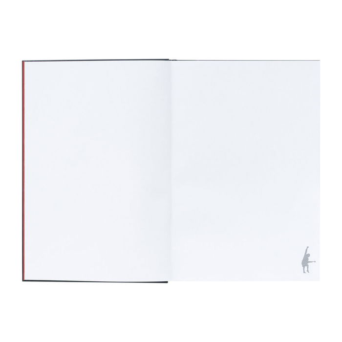 ERIK Cuaderno A5 Premium AC/DC Tapa Dura Laminada Mate, 96 Hojas Bullet, Bolsillo Interior y Cinta Marcapáginas