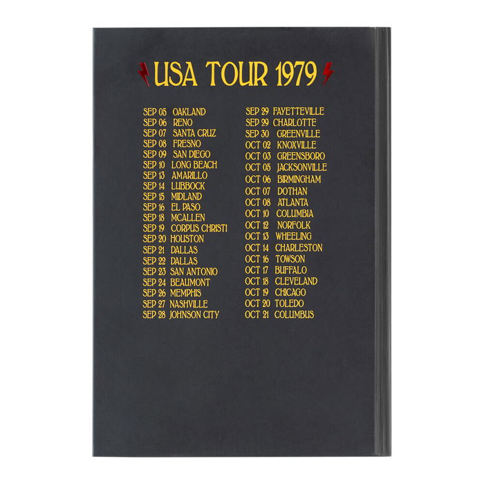 ERIK Cuaderno A5 Premium AC/DC Tapa Dura Laminada Mate, 96 Hojas Bullet, Bolsillo Interior y Cinta Marcapáginas