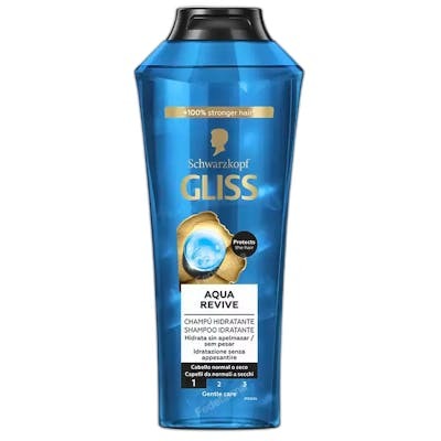 Schwarzkopf GLISS AQUA REVIVE Champú Hidratante 400 ml Schwarzkopf GLISS AQUA REVIVE Champú Hidratante 400 ml