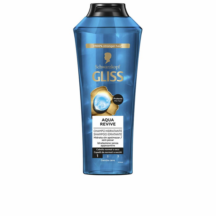 Schwarzkopf GLISS AQUA REVIVE Champú Hidratante 400 ml Schwarzkopf GLISS AQUA REVIVE Champú Hidratante 400 ml